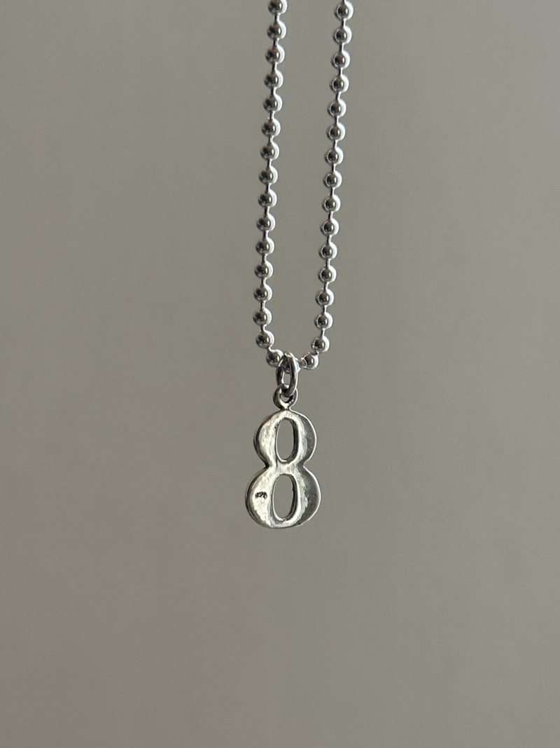 Number Pendant top