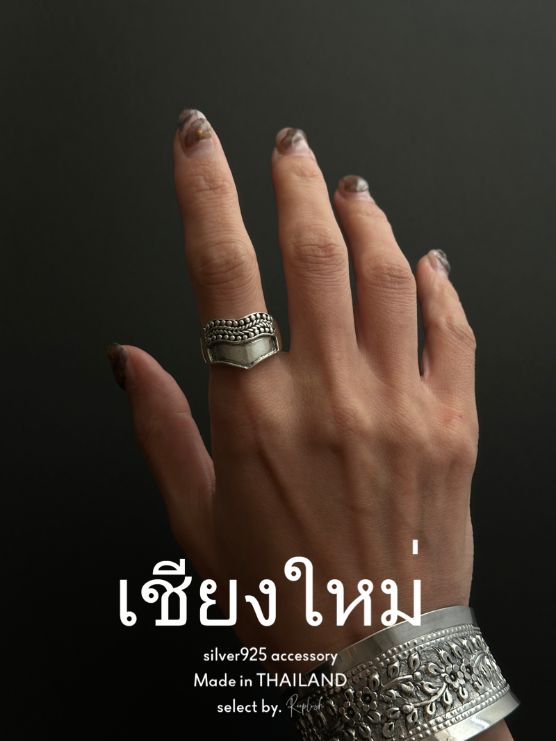 【Chiengmai silver】Hanuman Ring 	12号/13号/18号【made in THAILAND 】