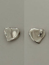 刻印 名入れ ペンダントトップ   リニューアル | Vintage taste Heart Top |シルバー925 | 日本製