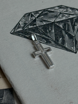 silhouette Cross Pendant top | 20mm