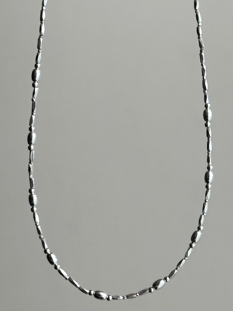 cut beads necklace 40cm