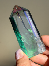 【MOMOMOON】レインボーオーラクリスタル（水晶）ポイント  A | 天然石・鉱石・パワーストーン