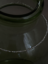 Silver925×天然石｜A/バロックパールのチョーカーネックレス 39cm（Reeplushハンドメイド）