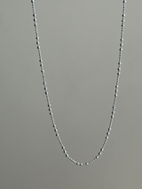 1.7mm mini ball desing chain necklace