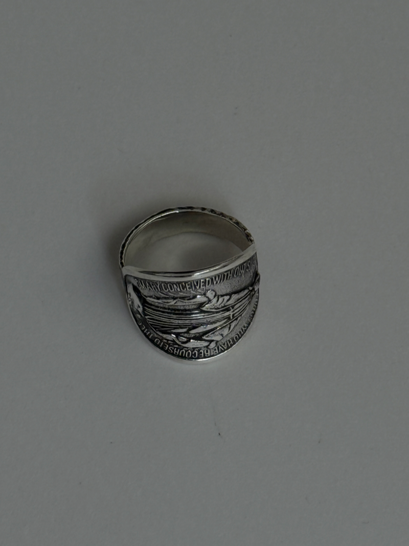 Medai Plate Ring / 12号 〜15号 程度