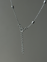 【セット割引対象外】オーバルビーズMIXチェーンネックレス  | 40〜44cm