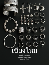 【Chiengmai silver】1点もの Ring 14号【made in THAILAND 】