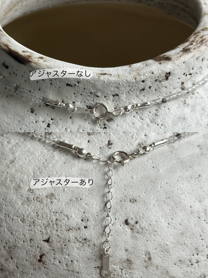 Silver925×天然石｜4月誕生石 ダイヤモンドクォーツ ミニチャーム