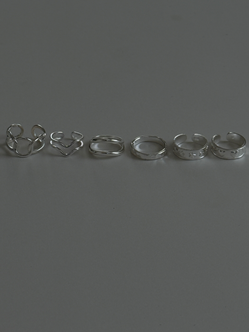 Pinkie Ring-Typ:B/5号