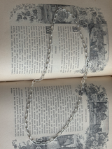 7.2×3.5mm Long Cable Chain Necklace 40cm,50cm |シルバー925【セット割引対象外】