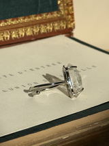 【MOMOMOON】ハーキーマダイヤモンド ラフカットリング：フリーサイズ| 天然石・鉱石・パワーストーン