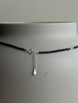 Labradorite × cubiczirconia Necklace(再入荷)