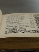 Twist Line Ring | 12-13号 | silver925