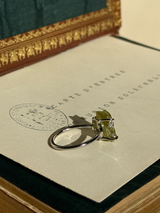 【MOMOMOON】スフェーン ラフカットリング：13号 | 天然石・鉱石・パワーストーン