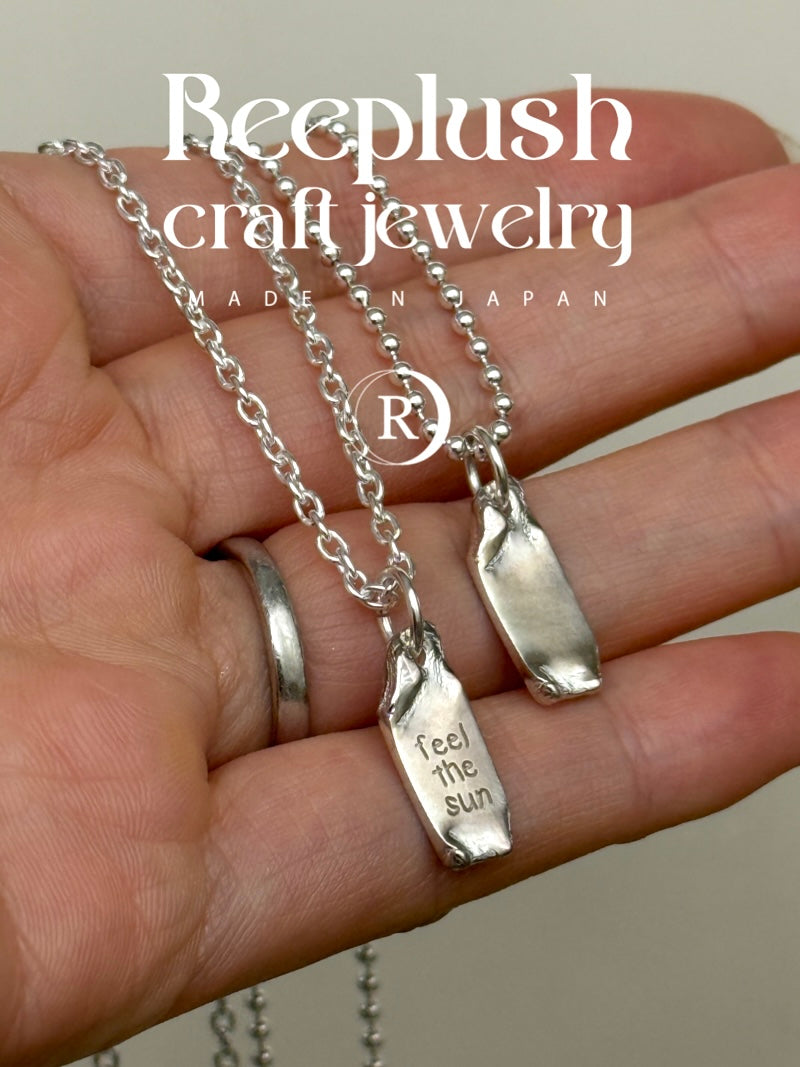 両面刻印【お好きな刻印お入れします】hand craft -FOLD TAG-