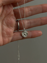 Heart Plate Necklace