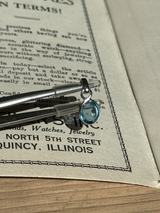 【MOMOMOON】高品質・ブラジル産ロンドンブルートパーズ ペンダントトップ  | 天然石・鉱石・パワーストーン