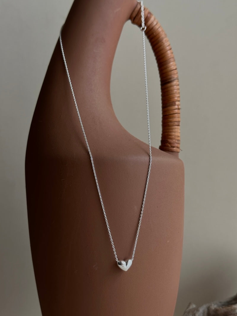 Mini Heart Fine and delicate  Necklace/41cm+5cm