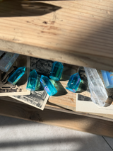 【MOMOMOON】アクアオーラミニタワー 2点セット |aqua aura|天然石・鉱石・パワーストーン【SC081-6】