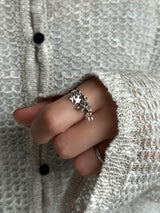 STAR shower Ring 12号| silver925 | 星