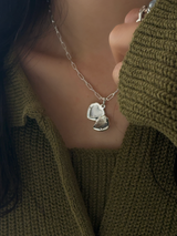 【セット割引対象外】2.3mm幅 フラットアズキチェーンネックレス  | 40cm