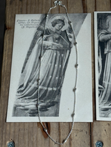 【セット割引対象外】オーバルビーズMIXチェーンネックレス  | 40〜44cm