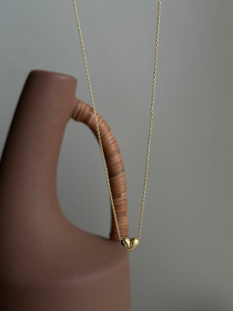 Mini Heart Fine and delicate  Necklace/41cm+5cm