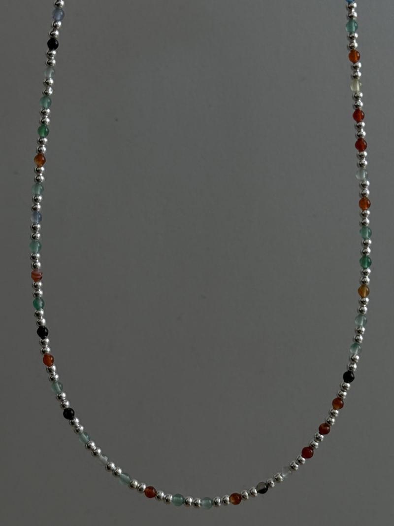 Mulch beads Necklace(再入荷)