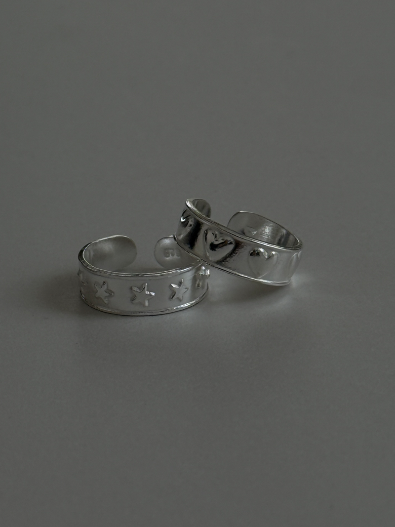 Pinkie Ring-Emboss-