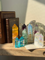 【MOMOMOON】オブシディアンオパール 月の満ち欠け   |Obsidian Opal|パワーストーン【SC081-5】