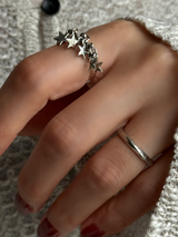 STAR shower Ring 12号| silver925 | 星
