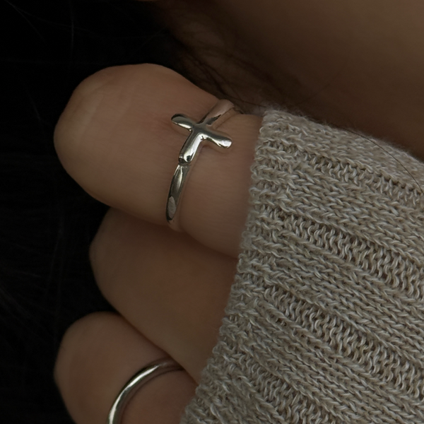 Cross Ring 13号:15号 | シルバー925 | セレクト | 十字架 | クロス