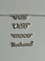 【受注生産】Order plate Necklace