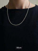 3mm High Dome Necklace chain