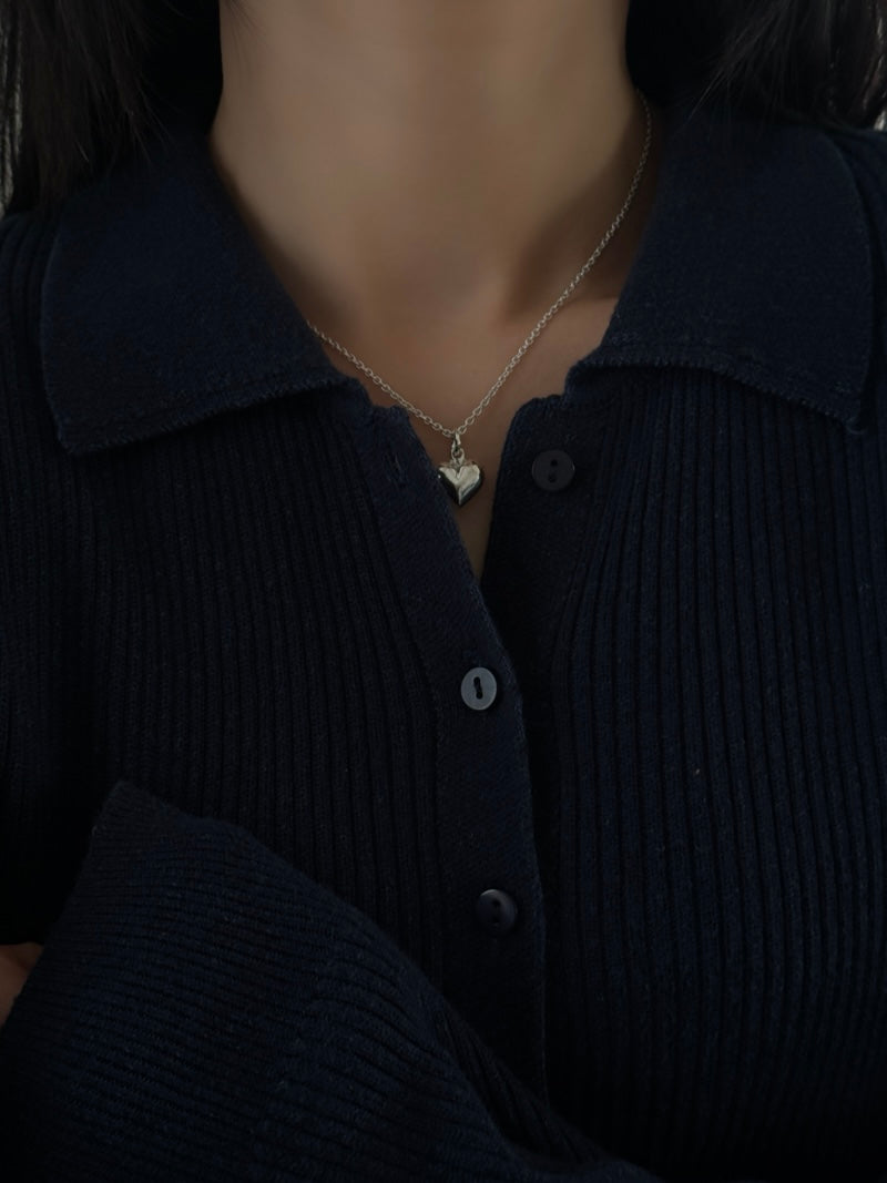 13×15mm/ Plump Heart Pendant top