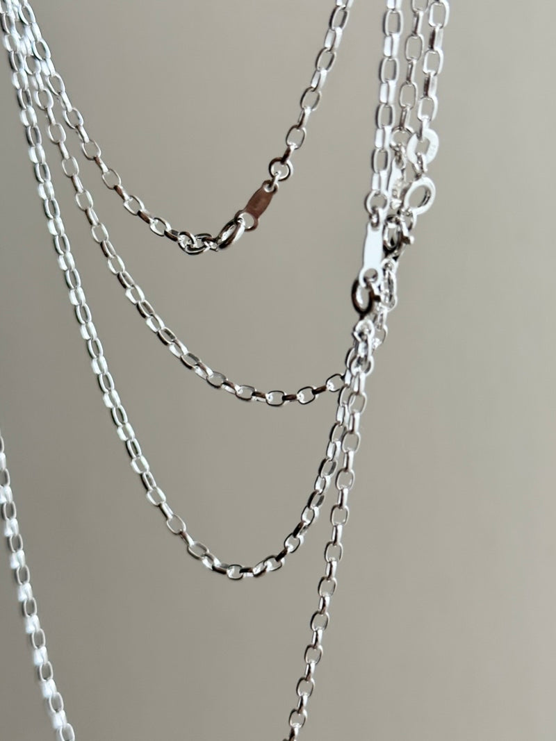 - Long Rolo 2.5mm - Pendant necklace Chain