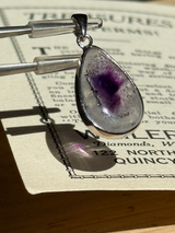 【MOMOMOON】ファントムアメジスト ペンダントトップ |ブラジル産| １点もの | 天然石・鉱石・パワーストーン