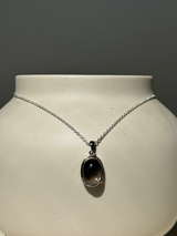 【MOMOMOON】高品質 ブラジル産スモーキークォーツ ペンダントトップ  | 天然石・鉱石・パワーストーン