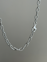 3.8mm cable chain necklace/40cm