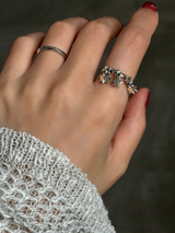 STAR shower Ring 12号| silver925 | 星