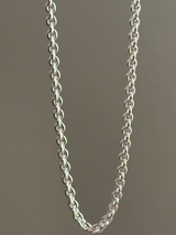 3mm Cable Necklace chain | 40cm,50cm【セット割引対象外】