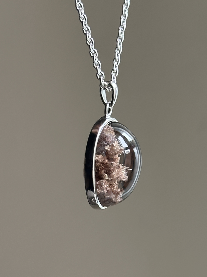 【MOMOMOON】高品質 Garden Quartz pendant top【0610-4】