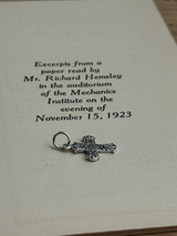 Antique-style Cross Pendant top | 18mm