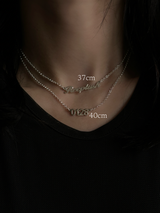 【受注生産】Order plate Necklace【初回限定モニター価格】