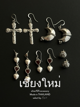 【Chiengmai silver】Cross pierce【made in THAILAND 】