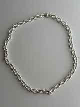 7.5mm fat oval chain necklace 45.5cm