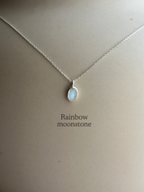 10×5mm stone necklace 40cm