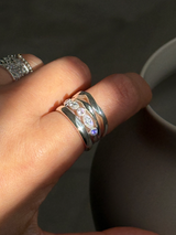 Petit Luna Ring | 12-13号 |silver925