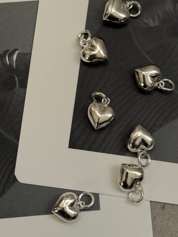 13×15mm/ Plump Heart Pendant top