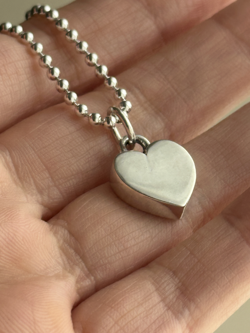 刻印 名入れ ハート型 ペンダントトップ | Thick Heart Pendant Top 刻印 名入れ ハート型 ペンダントトップ | Thick Heart Pendant Top